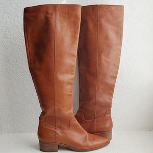 Lucky Brand Kitrie Leather Riding Boots